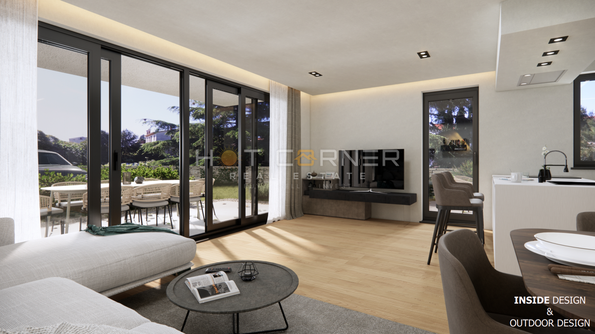 Rovigno, lussuoso appartamento vicino al mare