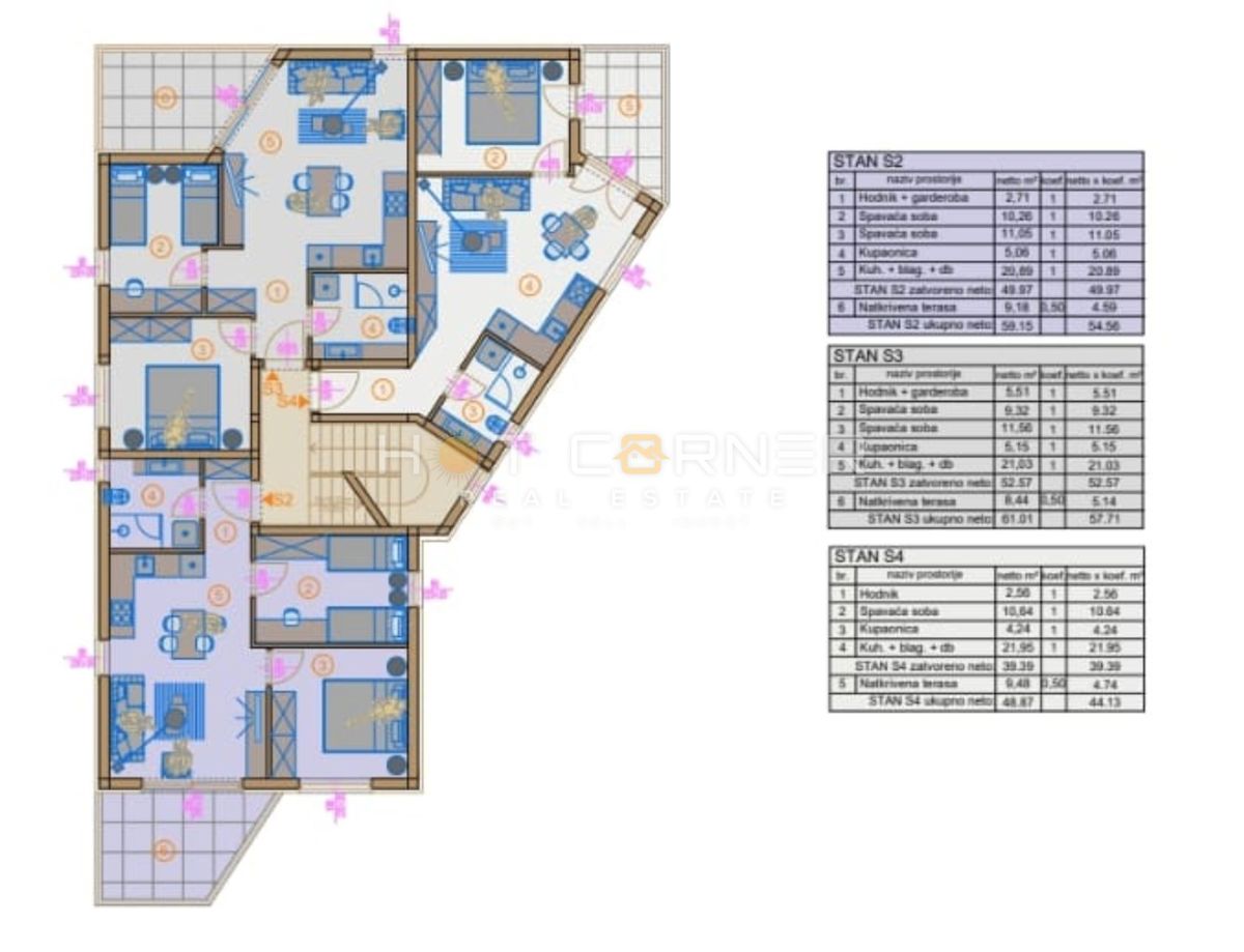 Appartamento Stoja, Pula, 56m2