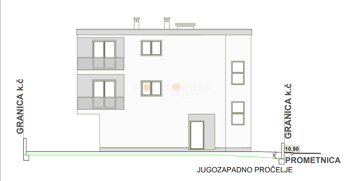 Appartamento Valdebek, Pula, 70,92m2