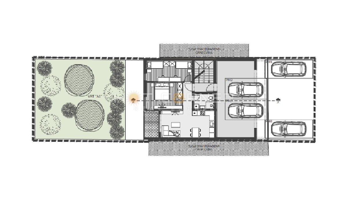 Appartamento Banjole, Medulin, 80m2