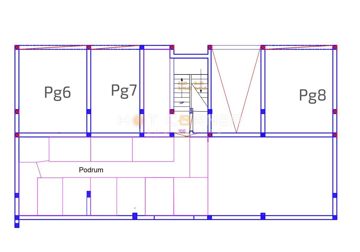 Appartamento Monvidal, Pula, 100m2