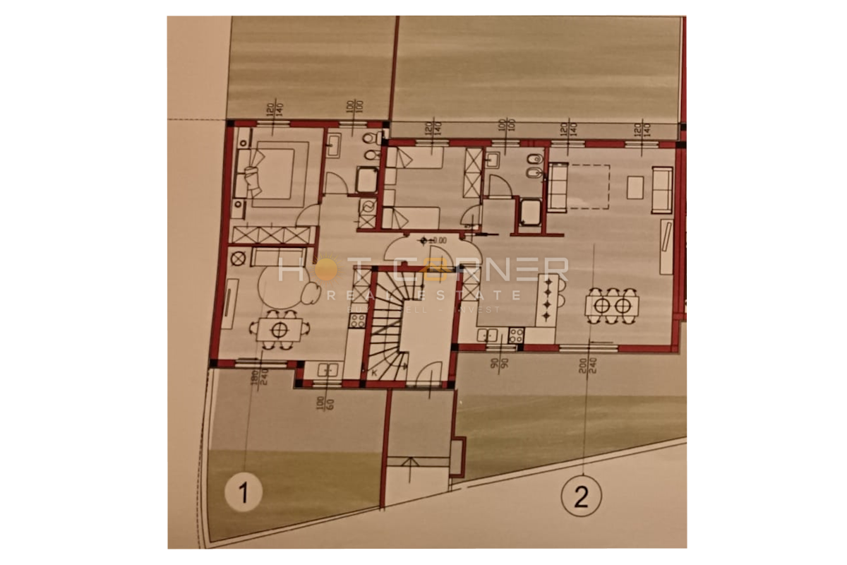 Appartamento Medulin, 127m2