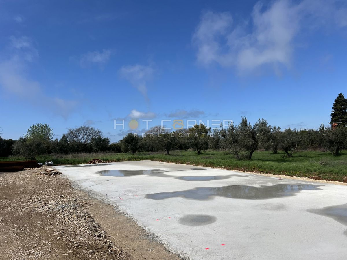 Štinjan, nuova costruzione, 2 camere da letto, vista mare, 3 minuti di auto dalla spiaggia di Puntižela!