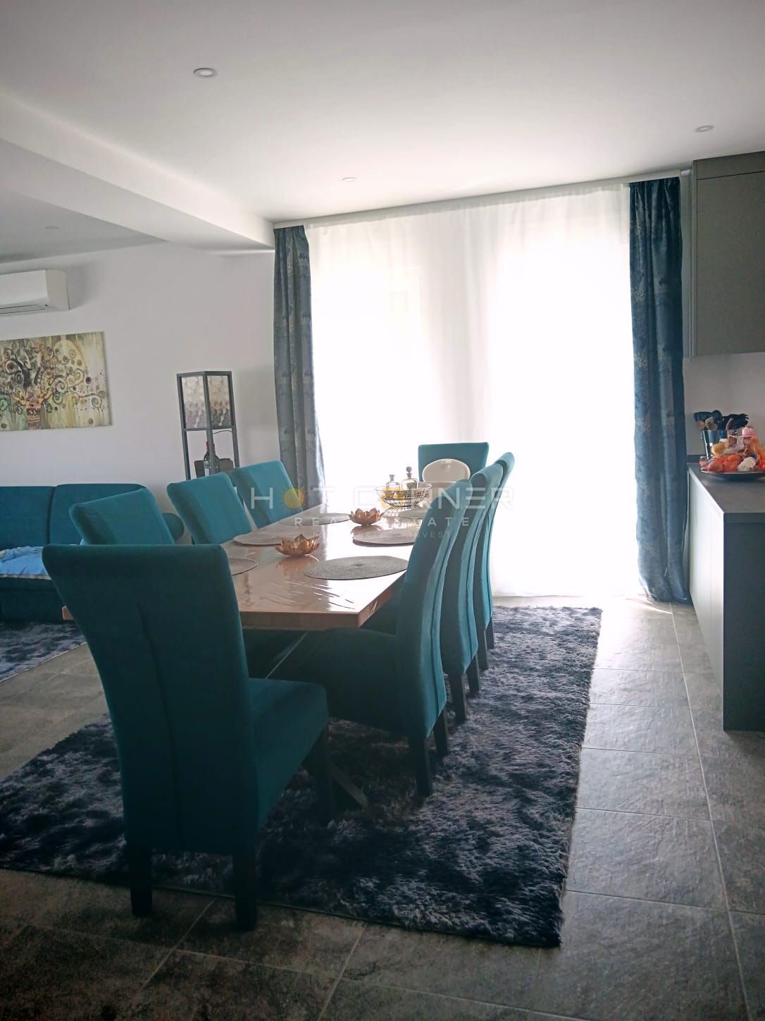 Rovigno dintorni, splendida metà moderna di bifamiliare, vista mare, piscina!