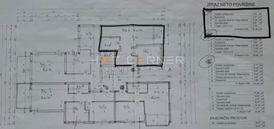 Medulin, nuovo appartamento, 45 m², 1 camera da letto, 600 m dal mare