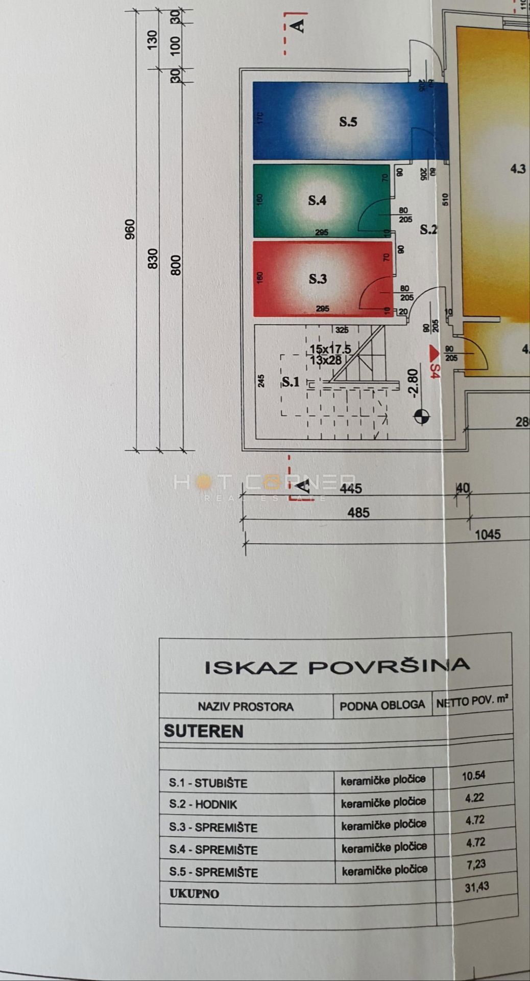 Appartamento Gregovica, Pula, 72,50m2