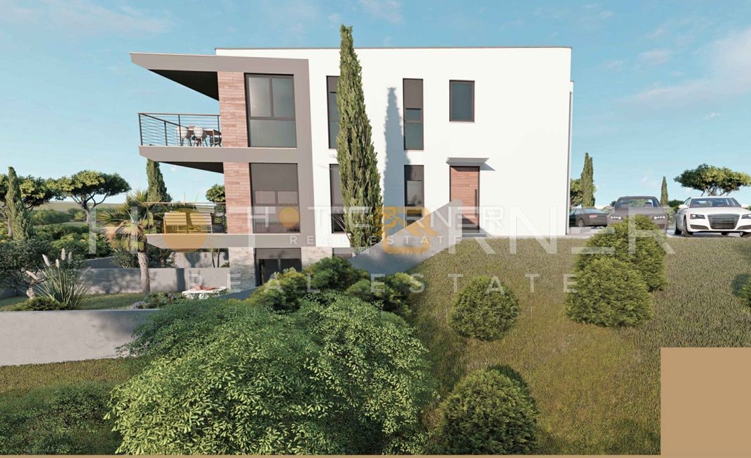 Medulin, 650 m dalla spiaggia, 1° piano, 2 camere da letto, vista mare