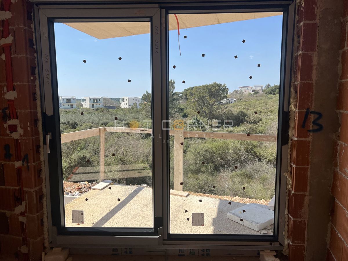 Medulin, 650 m dalla spiaggia, 1° piano, 2 camere da letto, vista mare