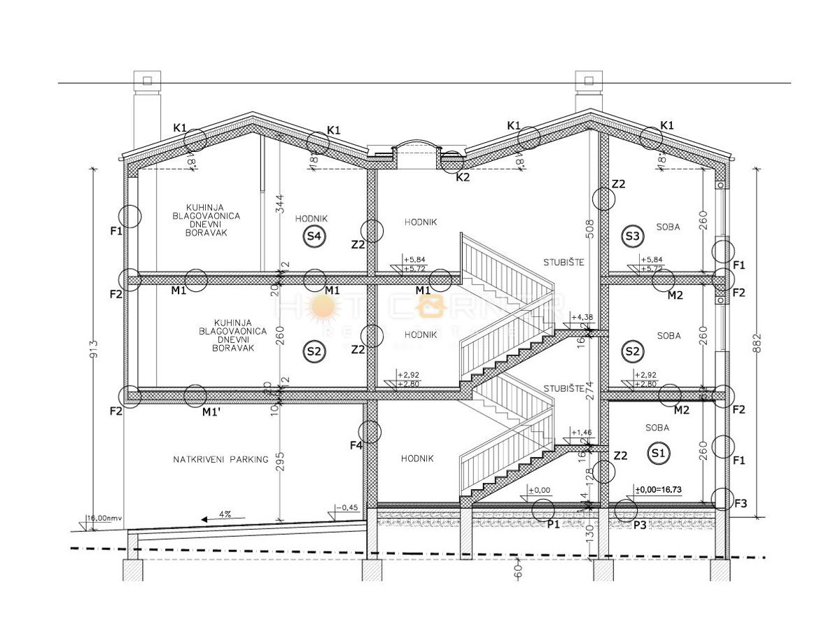 Appartamento Valdebek, Pula, 47m2
