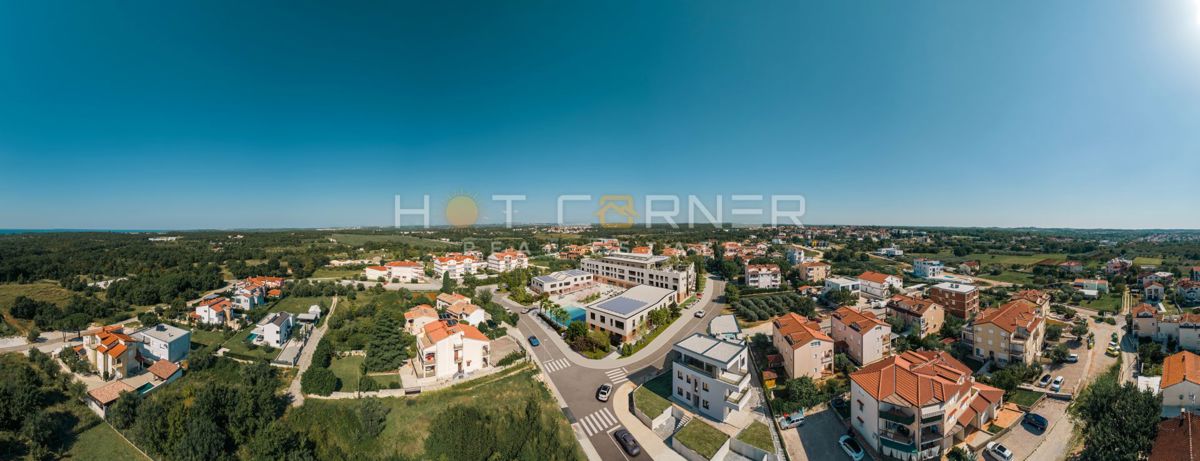 Parenzo, Appartamento di lusso, 3 camere da letto, vista mare da sogno, piscina, ascensore