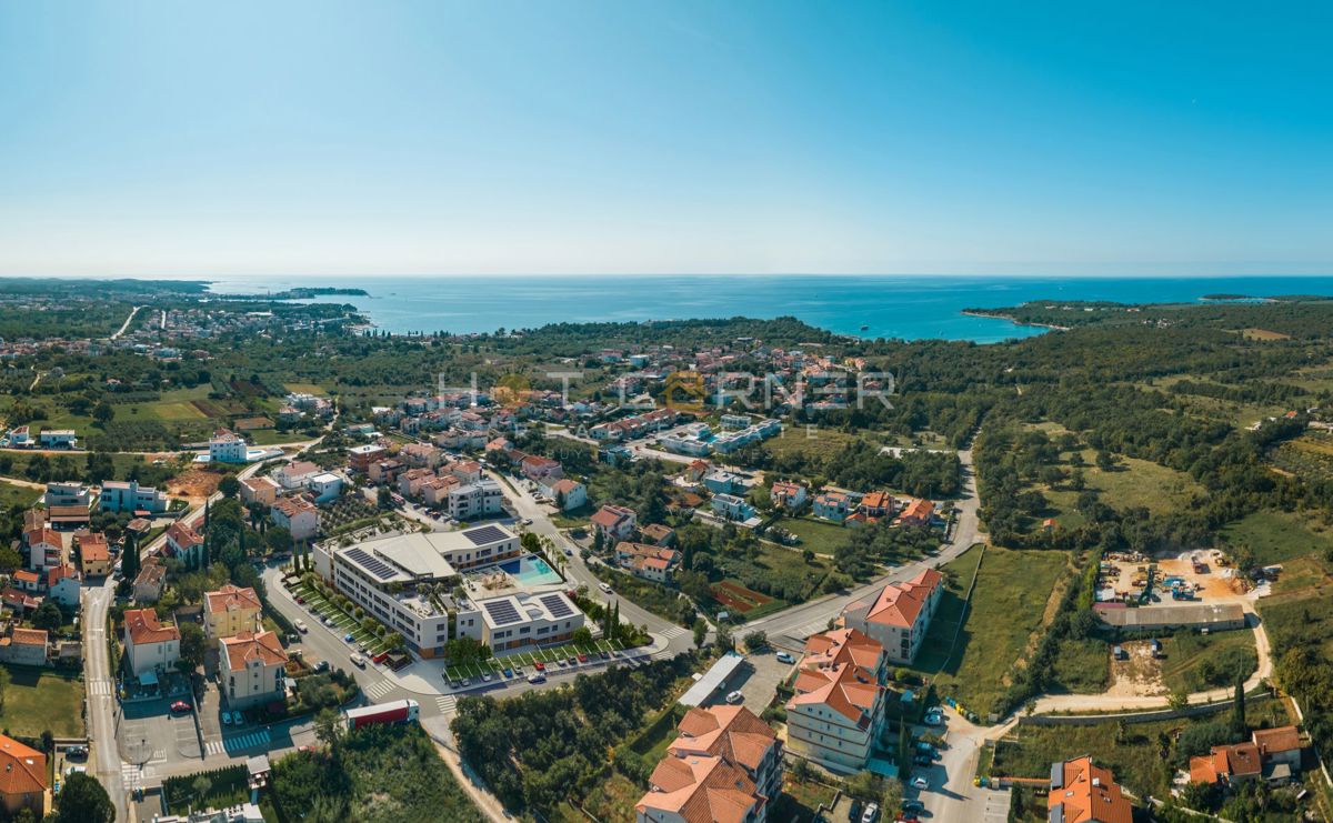 Parenzo, Appartamento di lusso, 3 camere da letto, vista mare da sogno, piscina, ascensore