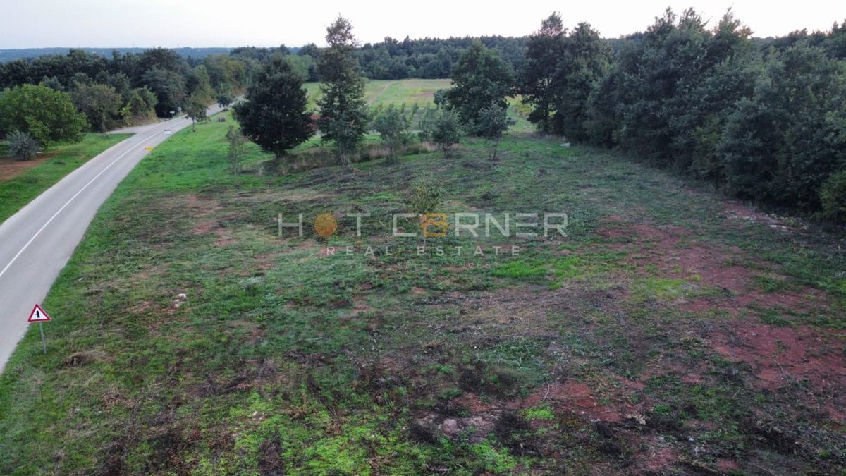 Barban, terreno edificabile per casa vacanza, vista mare