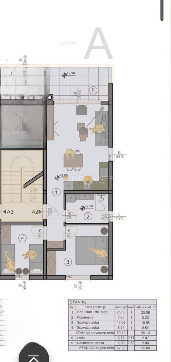 Bellissimo appartamento con vista sul mare – nuova costruzione a Stignano
