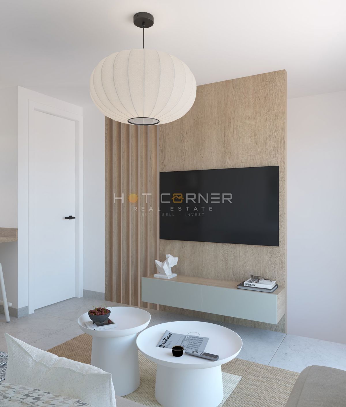 Elegante appartamento su tre livelli con giardino e vista mare