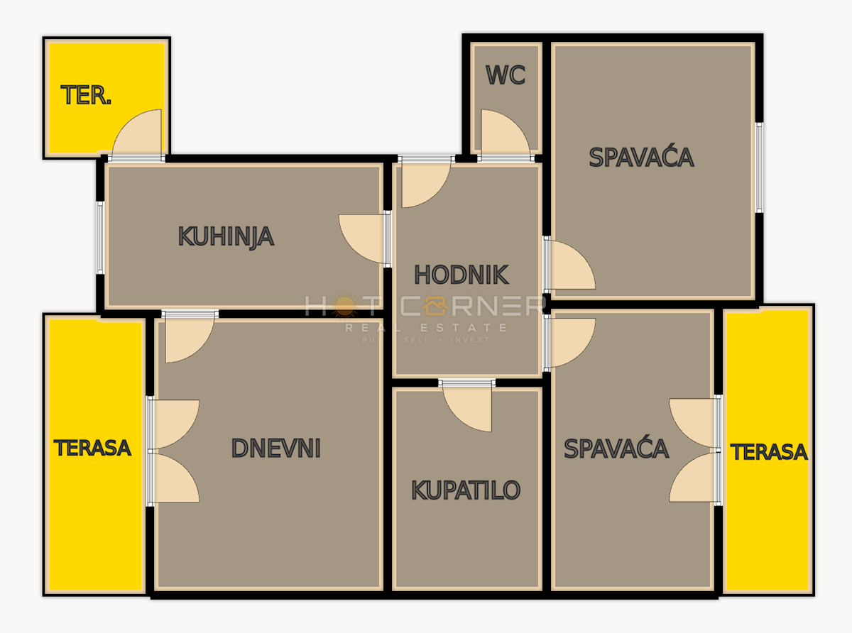 Appartamento Veruda, Pula, 90m2