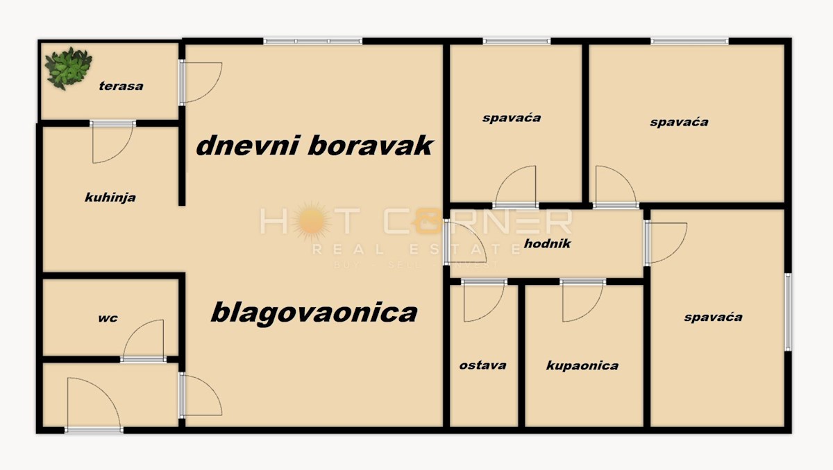 Appartamento Šijana, Pula, 80m2