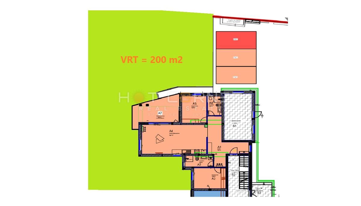 Appartamento Fažana, 101,50m2