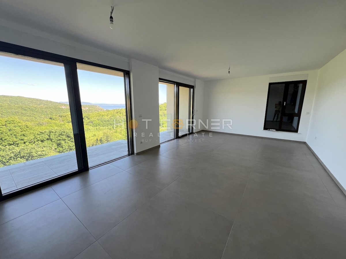 Labin, Penthouse con Vista da Sogno