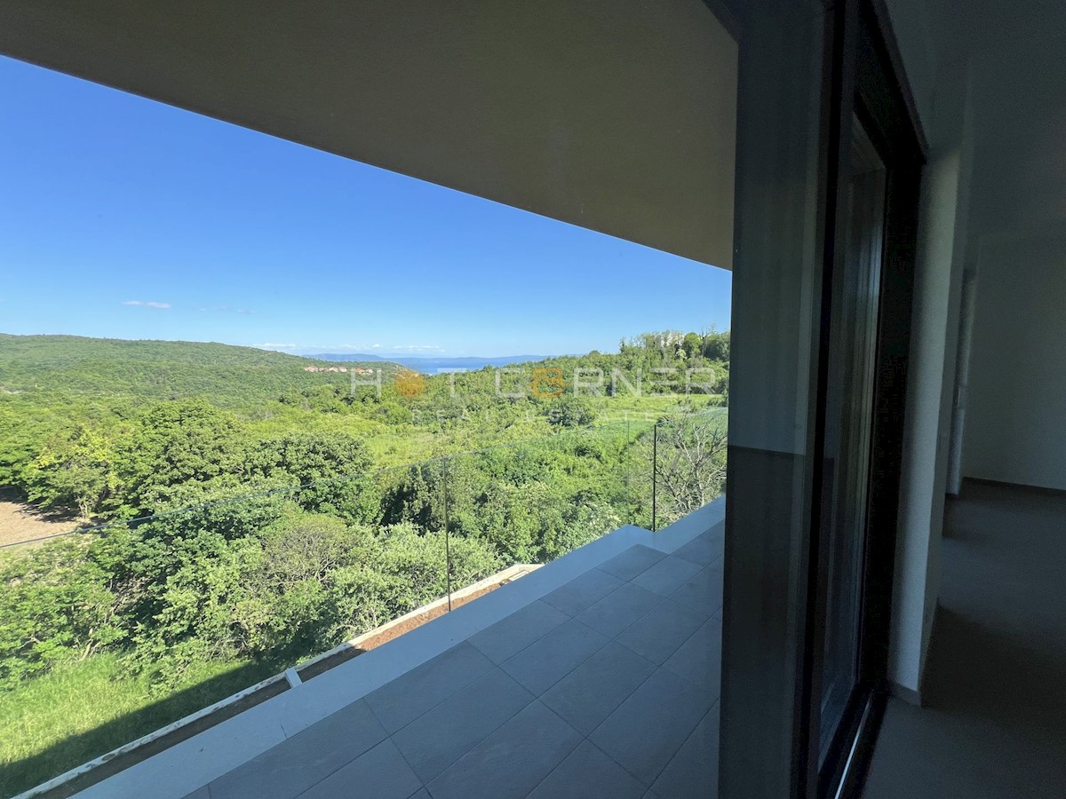 Labin, Penthouse con Vista da Sogno