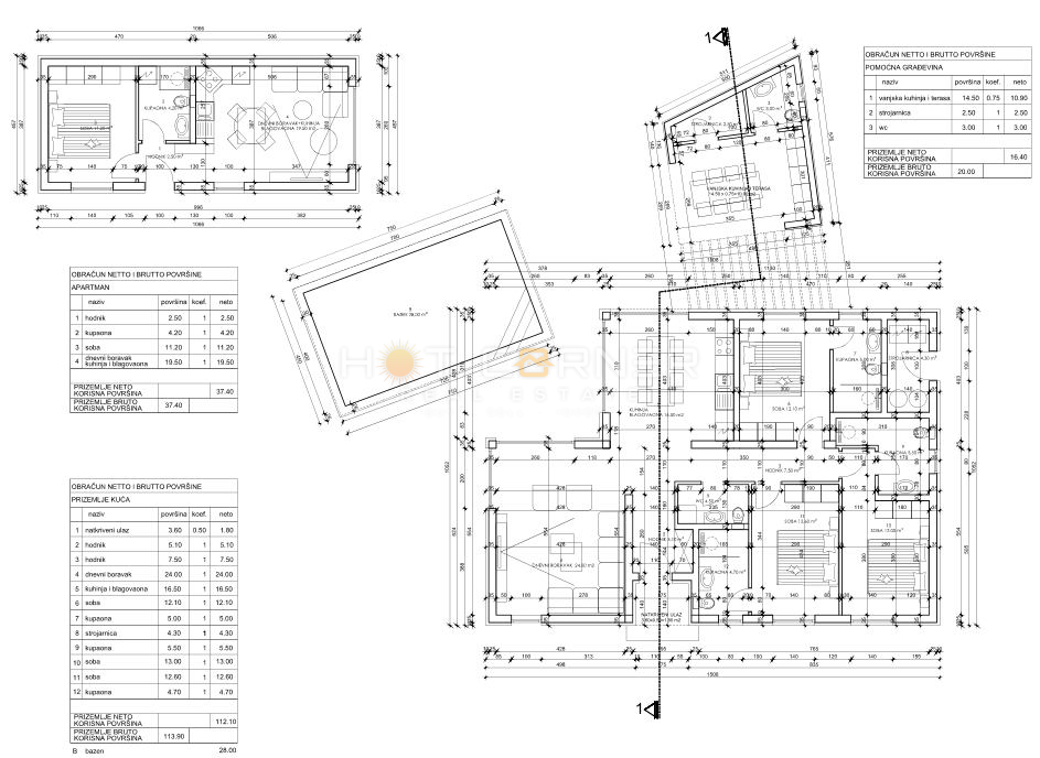 Casa Centar, Pula, 150m2