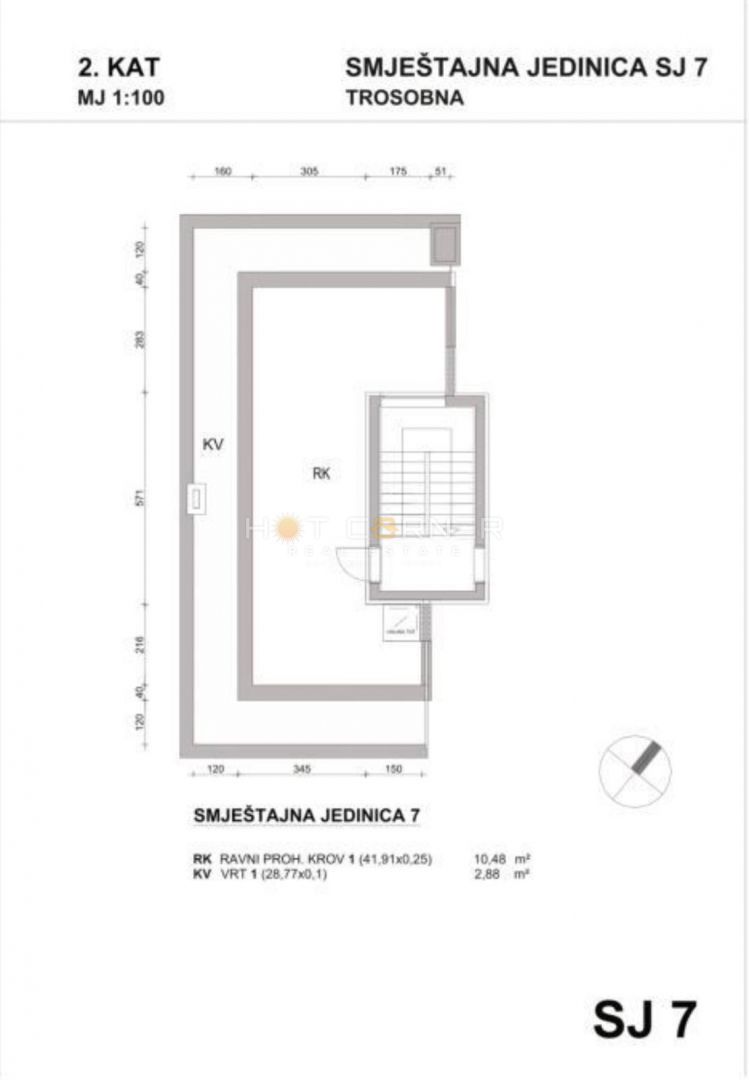 Appartamento Premantura, Medulin, 105,86m2