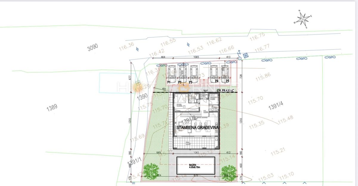 Terreno edificabile Galižana, Vodnjan, 563m2
