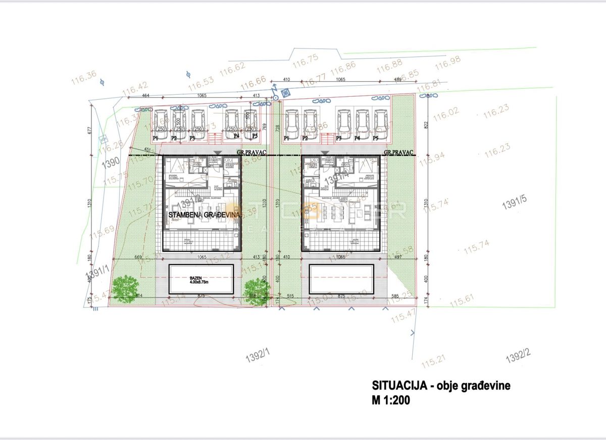 Terreno edificabile Galižana, Vodnjan, 563m2