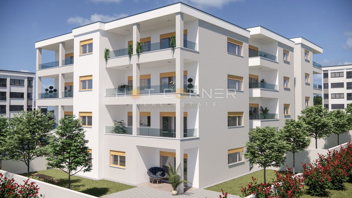 Pol - nuovo edificio vicino al centro | Appartamento S101, 2 camere da letto, terrazza, parcheggio