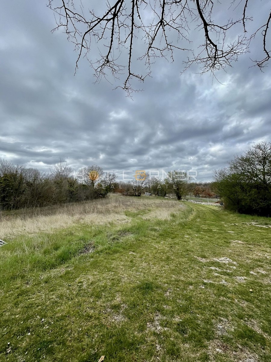 Svetvincenat, terreno edificabile 3570 m2 + casa in pietra d'Istria