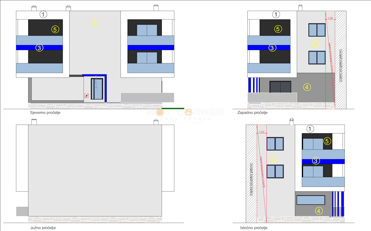 Appartamento Valdebek, Pula, 95,80m2