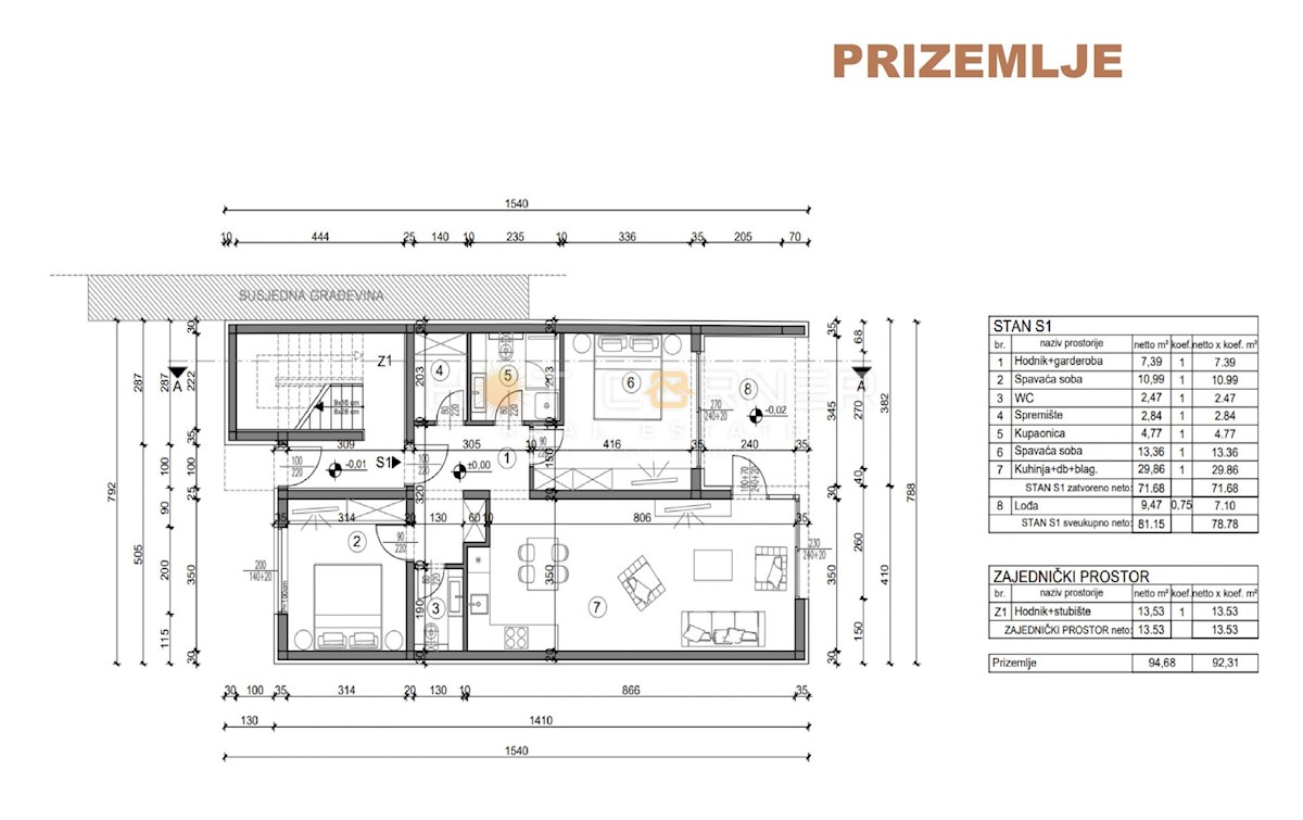 Terreno Štinjan, Pula, 300m2