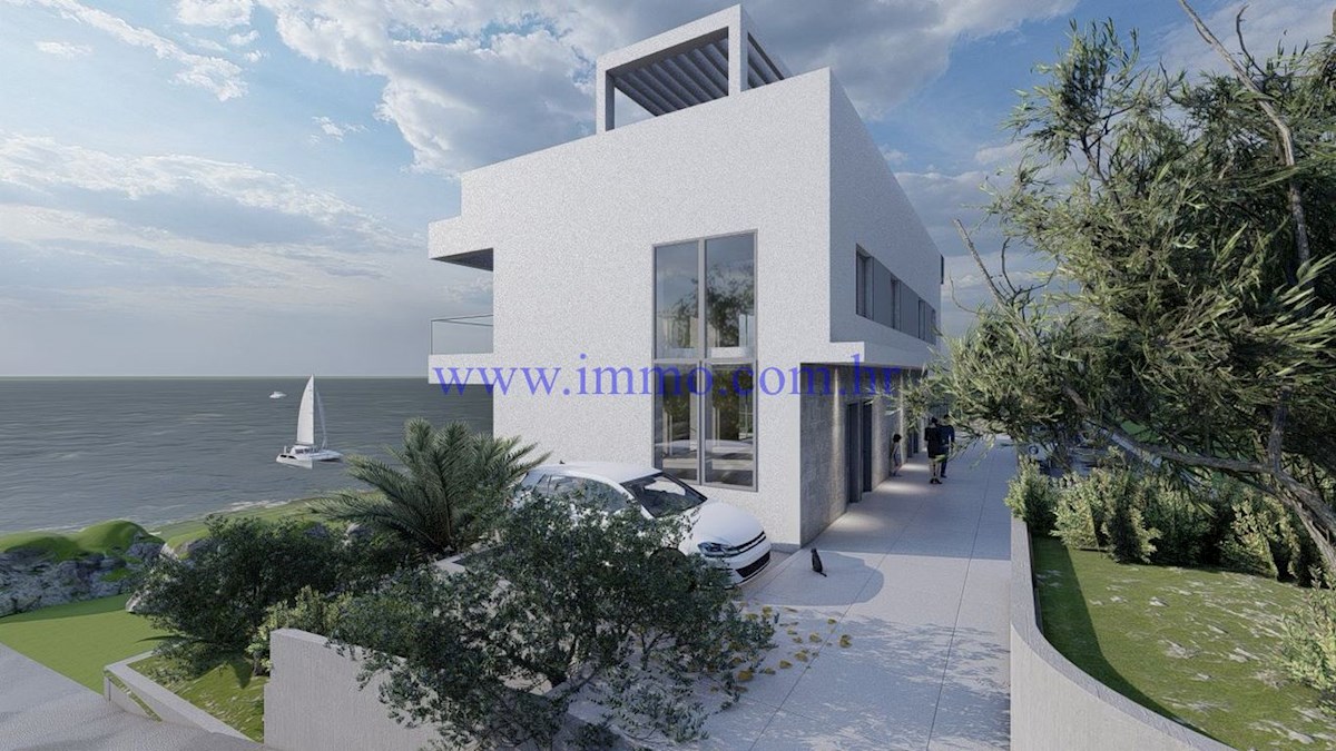 VILLE A SCHIERA IN COSTRUZIONE VICINO AL MARE