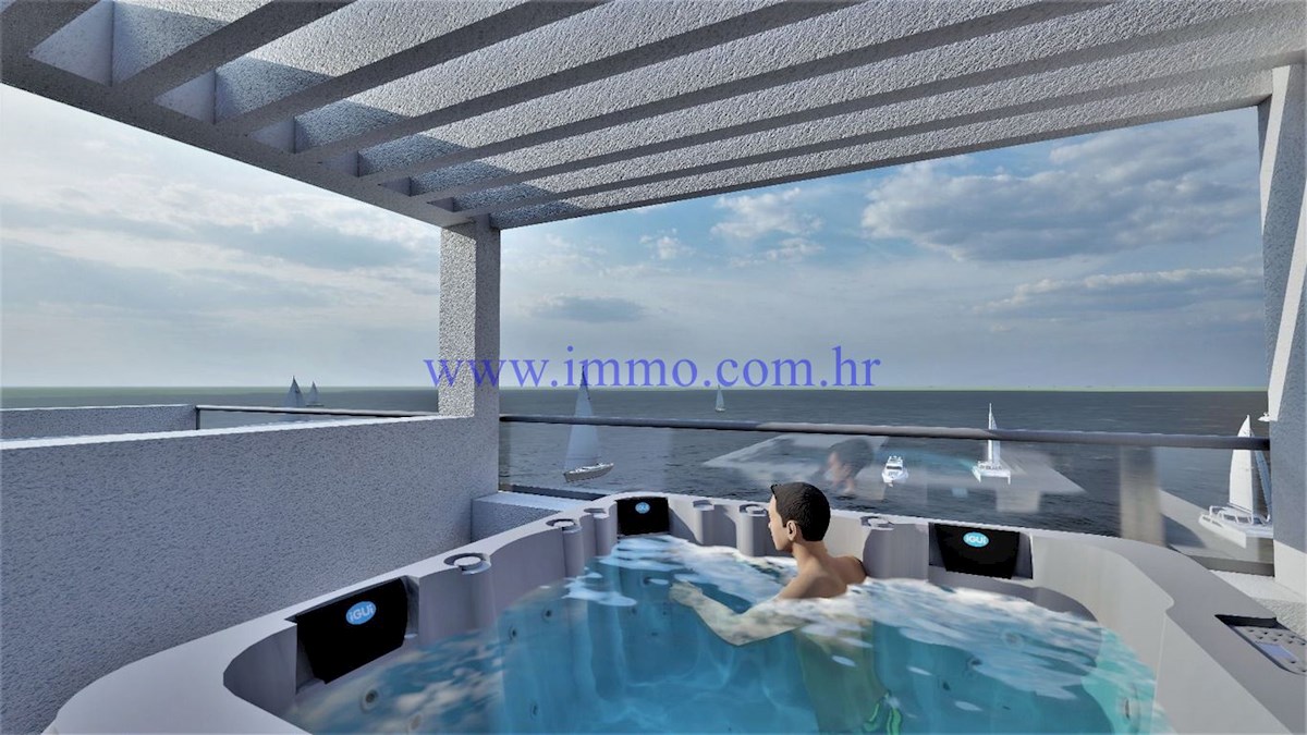 VILLE A SCHIERA IN COSTRUZIONE VICINO AL MARE