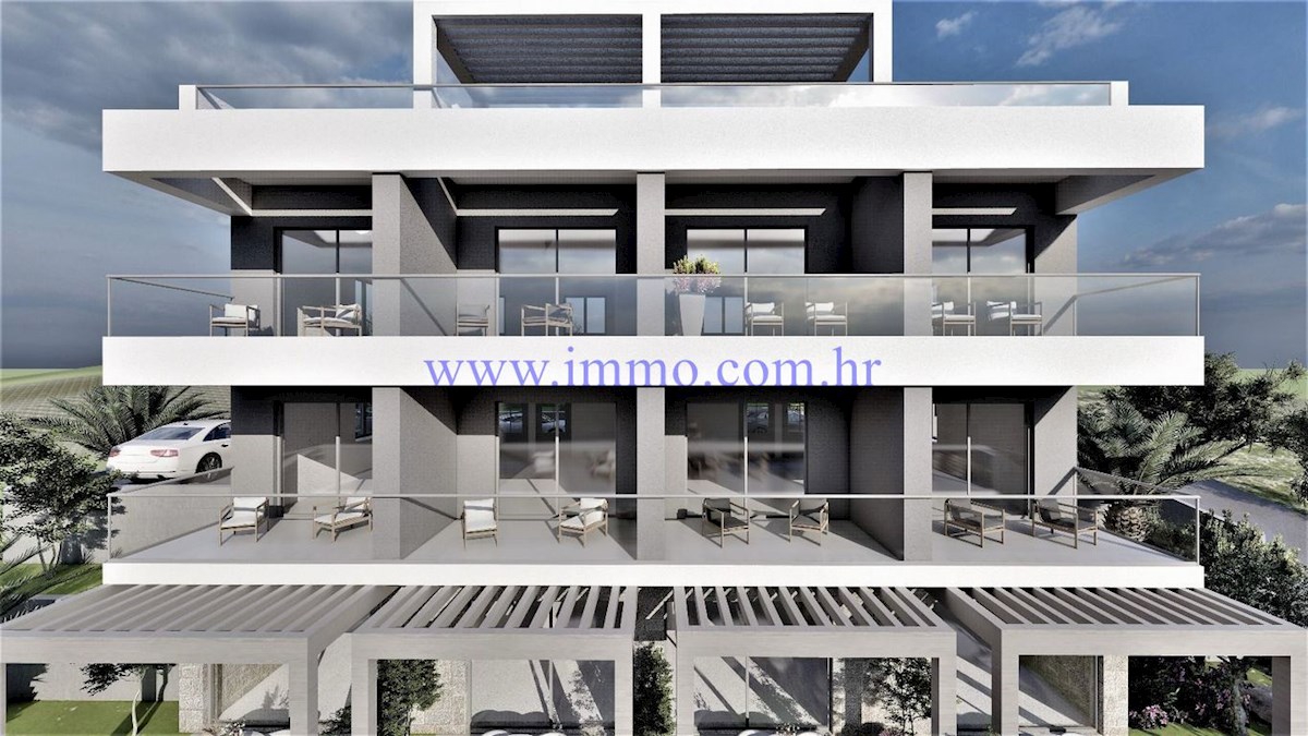 VILLE A SCHIERA IN COSTRUZIONE VICINO AL MARE