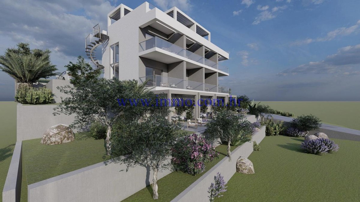VILLE A SCHIERA IN COSTRUZIONE VICINO AL MARE