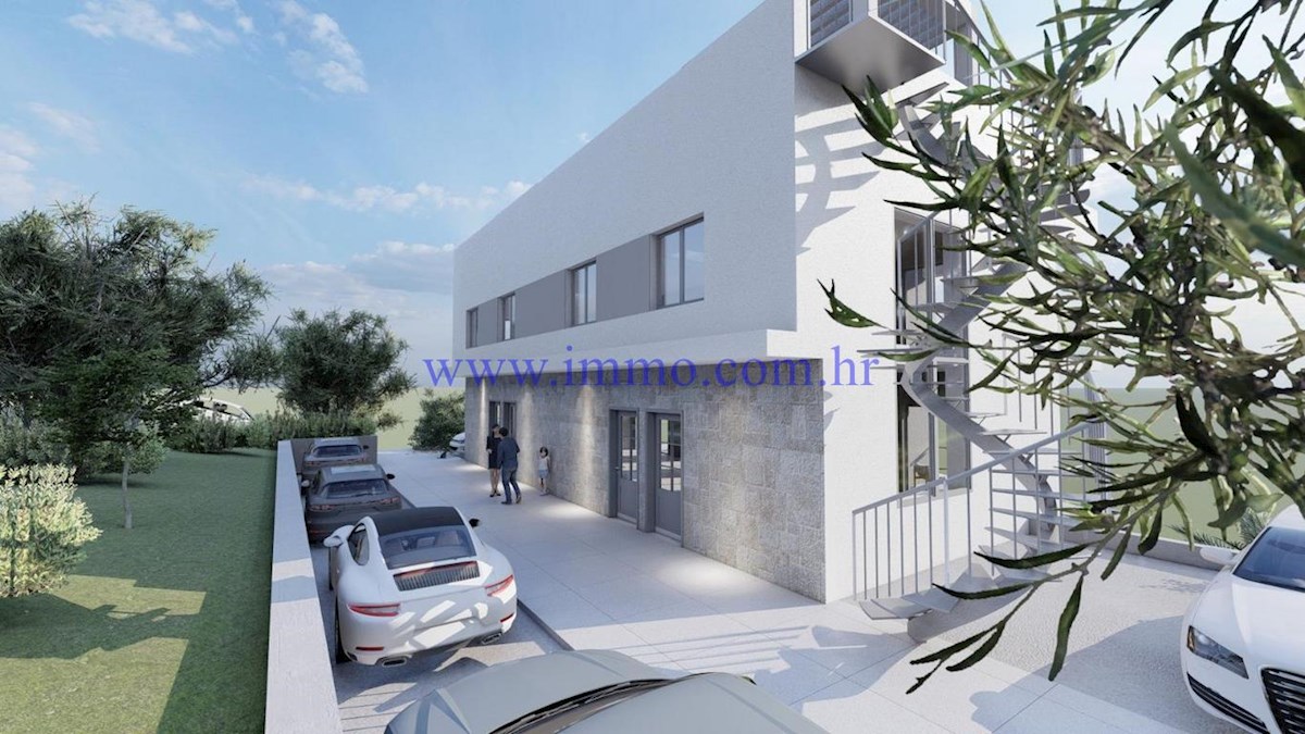 VILLE A SCHIERA IN COSTRUZIONE VICINO AL MARE