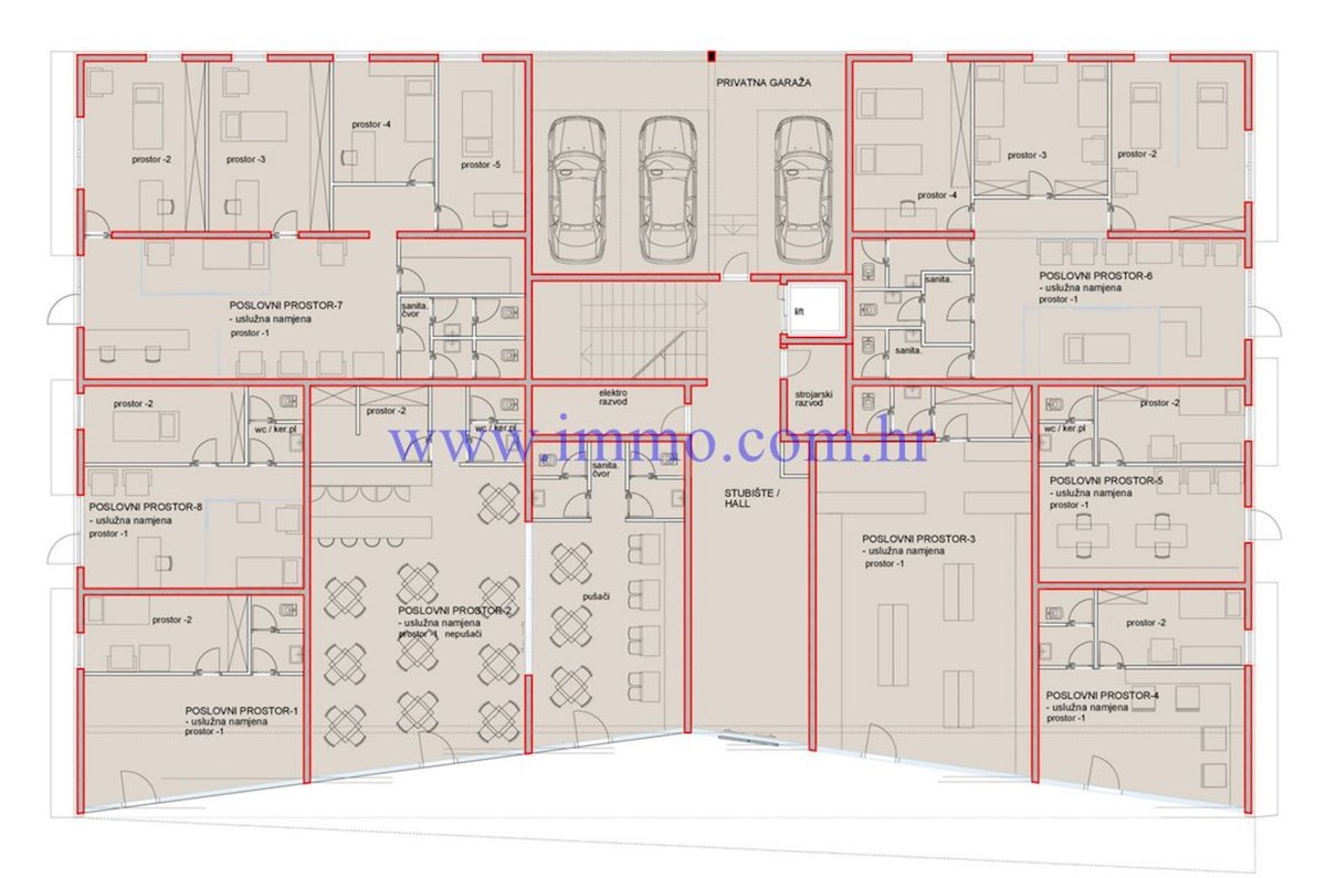 EDIFICIO RESIDENZIALE NELLA PERIFERIA DI SPLIT