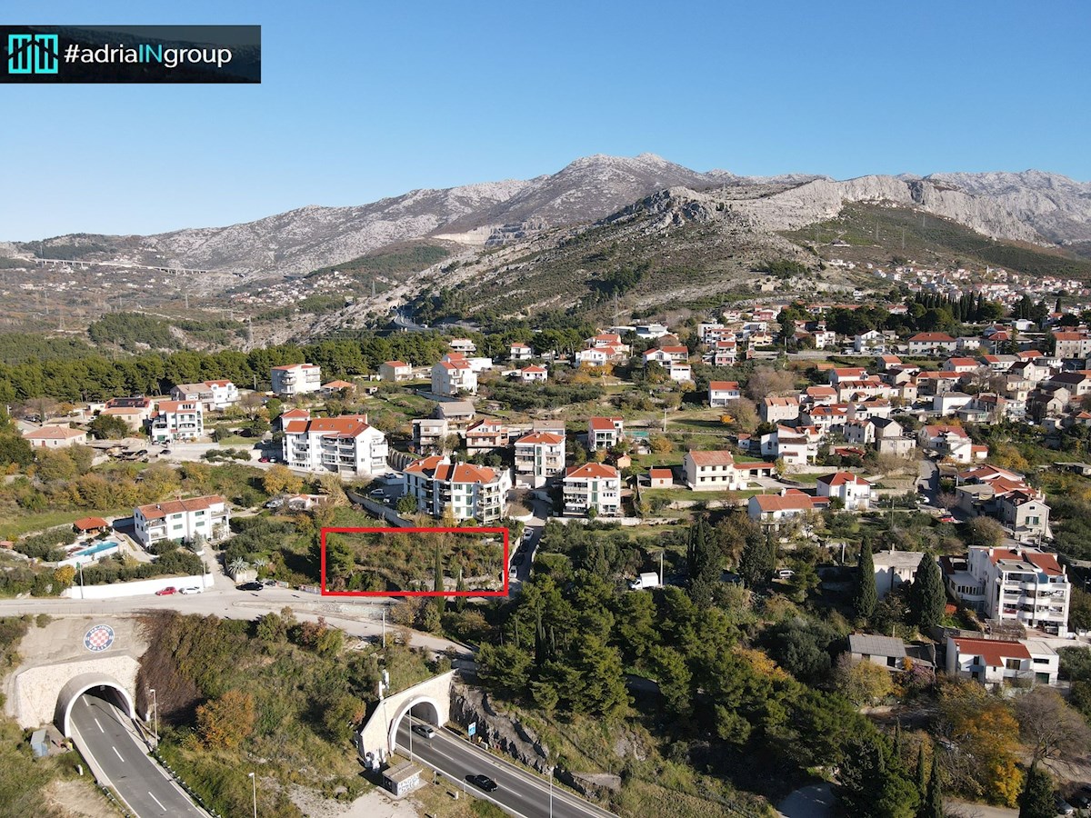 Terreno edificabile, Mravince (Solin - Spalato), VISTA PANORAMICA // 804m2 - video // leggi descrizione