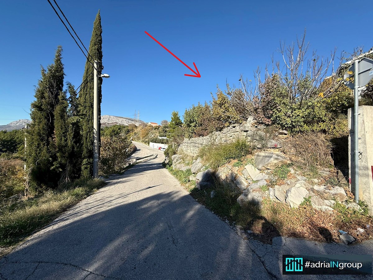 Terreno edificabile, Mravince (Solin - Spalato), VISTA PANORAMICA // 804m2 - video // leggi descrizione