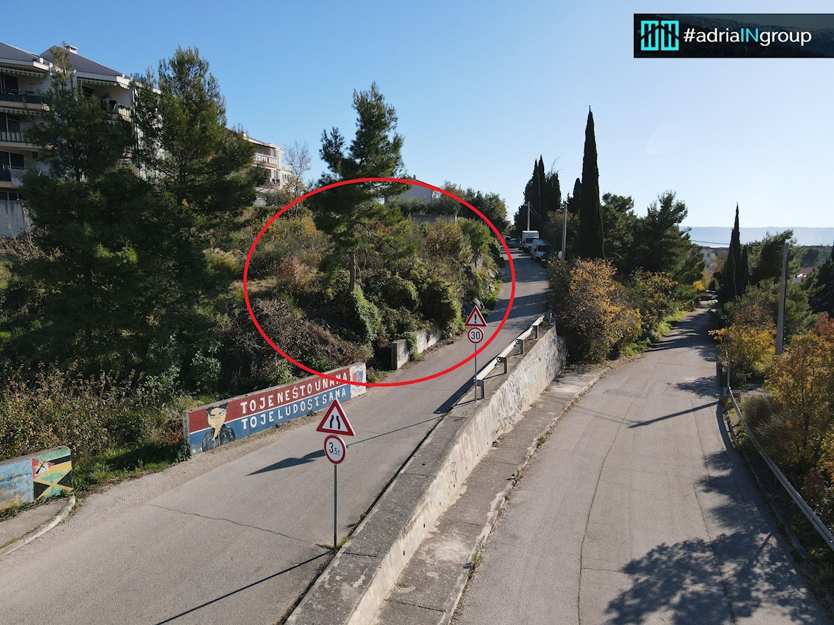 Terreno edificabile, Mravince (Solin - Spalato), VISTA PANORAMICA // 804m2 - video // leggi descrizione