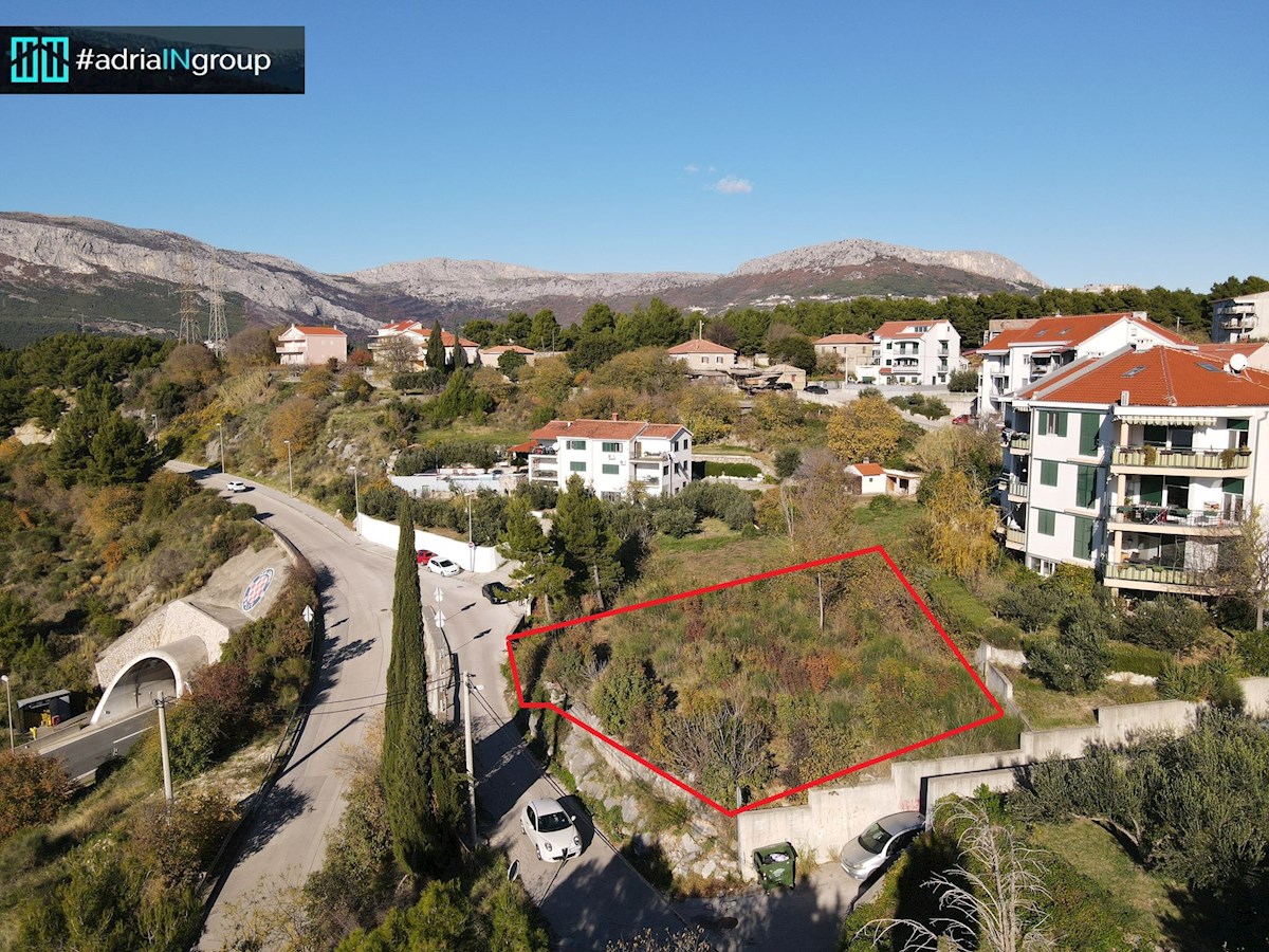 Terreno edificabile, Mravince (Solin - Spalato), VISTA PANORAMICA // 804m2 - video // leggi descrizione
