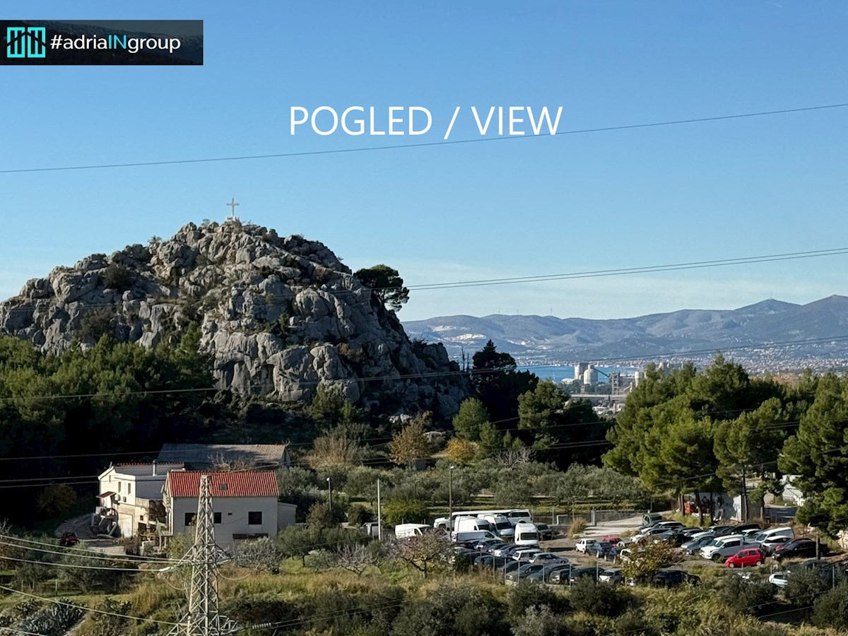 Terreno edificabile, Mravince (Solin - Spalato), VISTA PANORAMICA // 804m2 - video // leggi descrizione