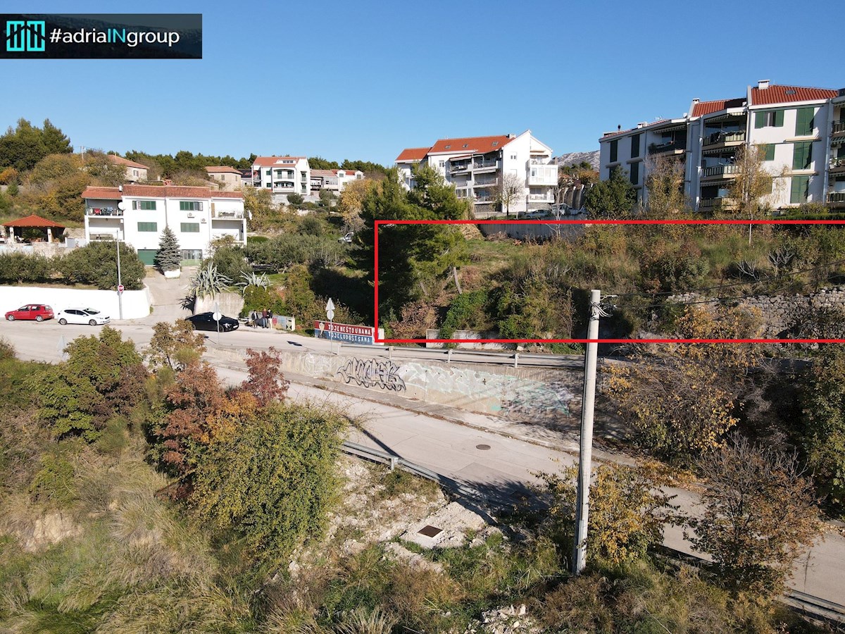 Terreno edificabile, Mravince (Solin - Spalato), VISTA PANORAMICA // 804m2 - video // leggi descrizione