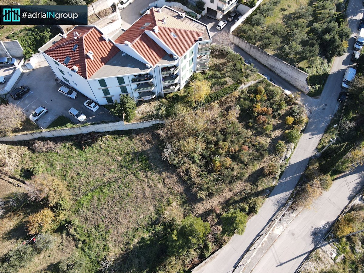 Terreno edificabile, Mravince (Solin - Spalato), VISTA PANORAMICA // 804m2 - video // leggi descrizione