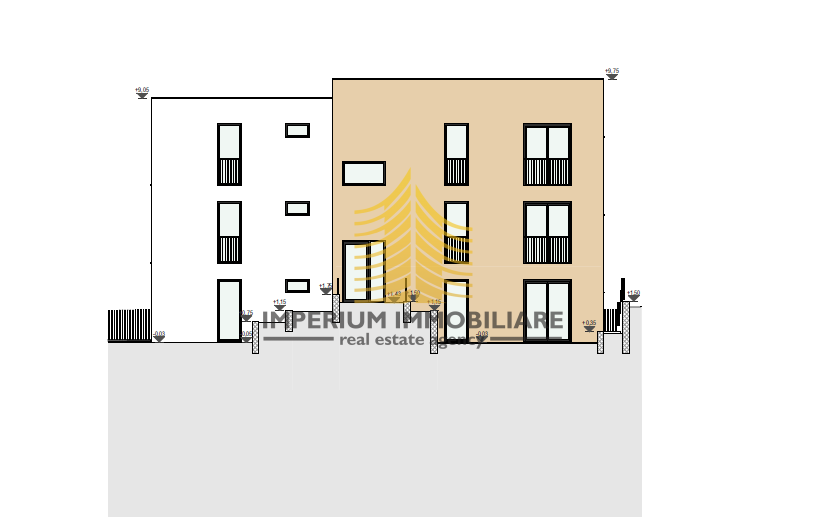 Appartamento, Vendita, Bibinje, 66,76 m2, 2,5 locali (2 camere + soggiorno con angolo cottura)