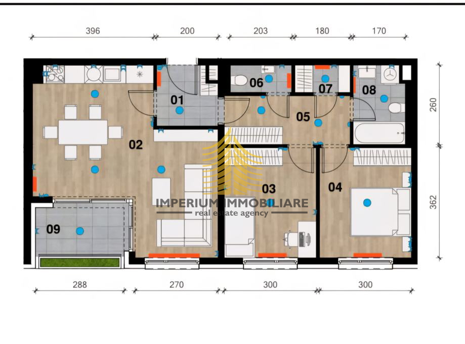Appartamento, Vendita, Črnomerec, 71,90 m2, 3 locali