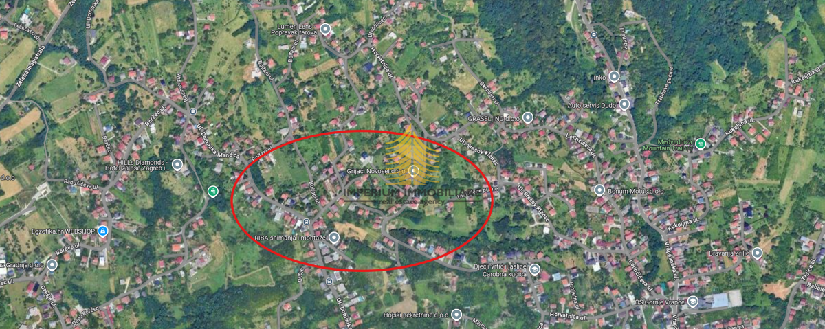 Terreno, Vendita, Črnomerec, Gornje Vrapče, 1820m2, Edificabile