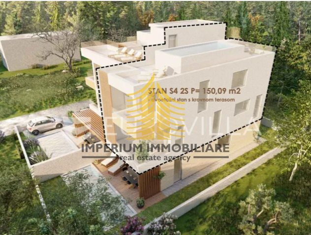 Appartamento, Vendita, Bibinje, 232,87 m2, 2,5 vani (2 camere + soggiorno doppio)