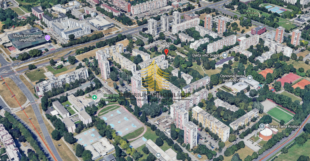 Appartamento, Vendita, Nuovo Zagabria - Est, Sopot, 37 m2, monolocale