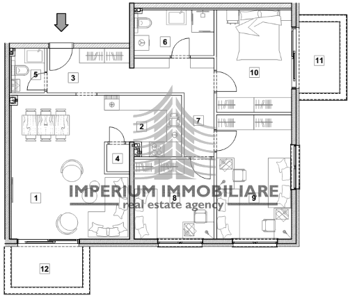 Appartamento, Vendita, Trešnjevka - Nord, Trešnjevka, 96m2, 4 locali